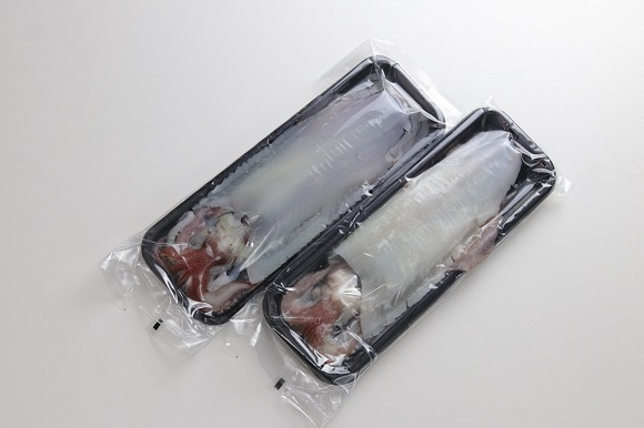 【年末加工品】⑪剣先いか姿作り2杯（冷凍）
